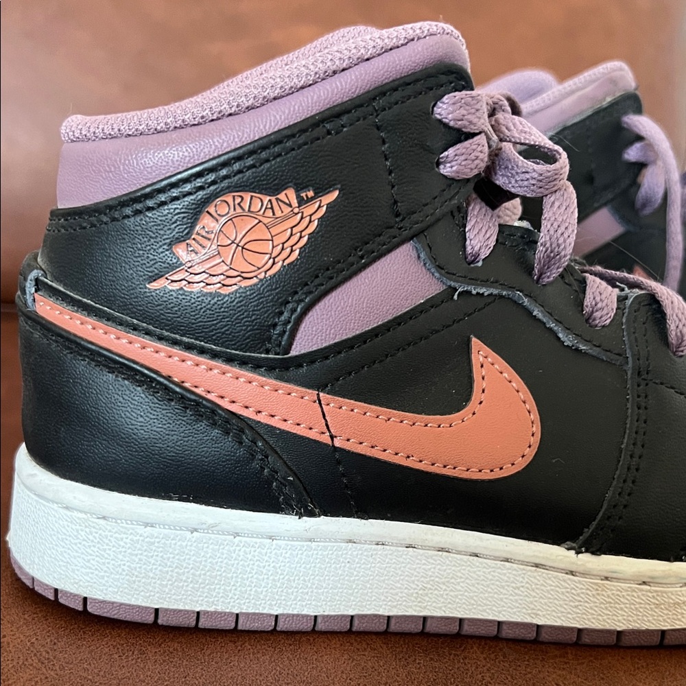 Jordan Kids Sneakers Black and Pink